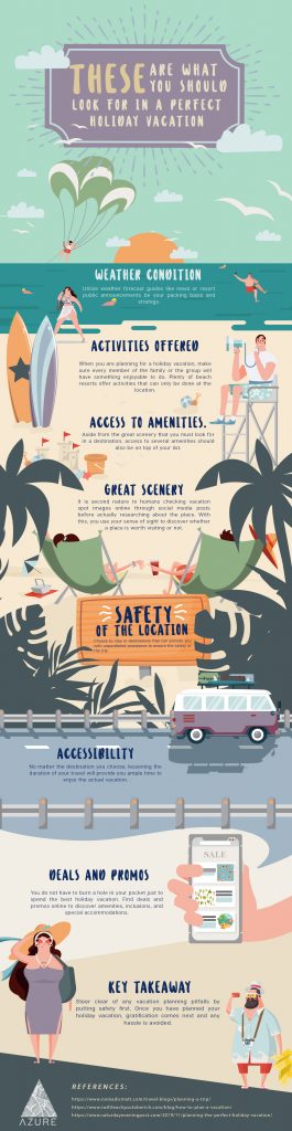 These Are What You Should Look For In A Perfect Holiday Vacation 1